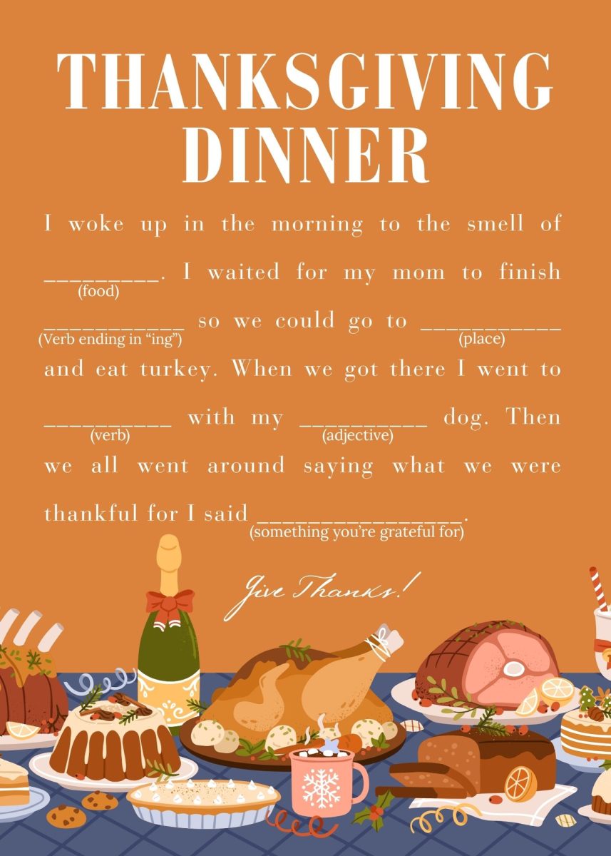 Thanksgiving MADLIB