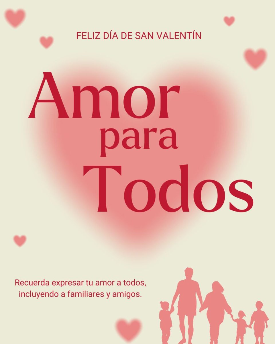 Un recordatorio para expresar tu amor a todas las personas importantes en tu vida, no solo a tu pareja. Gráfico: Victoria Godinez