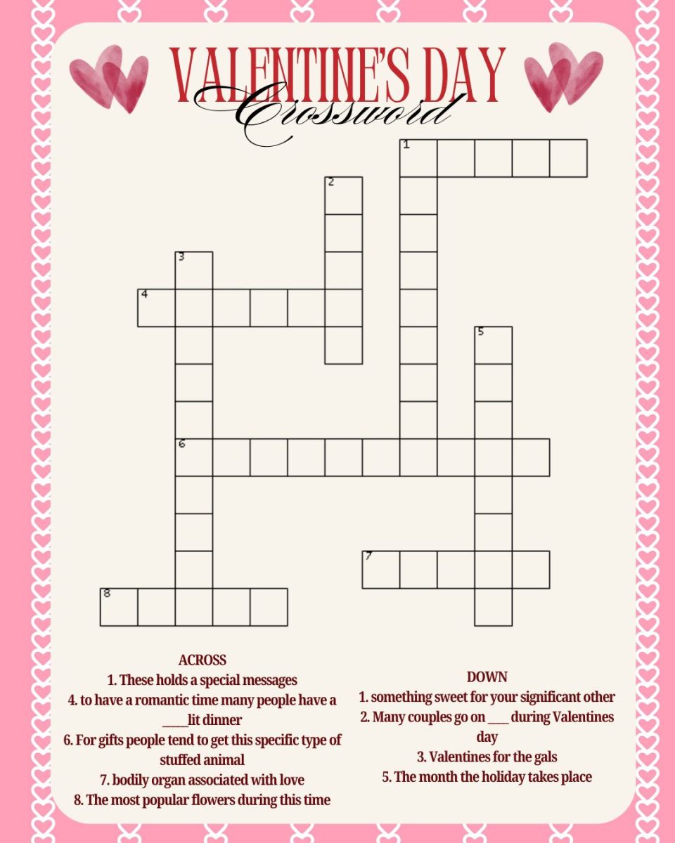 Valentine's Crossword