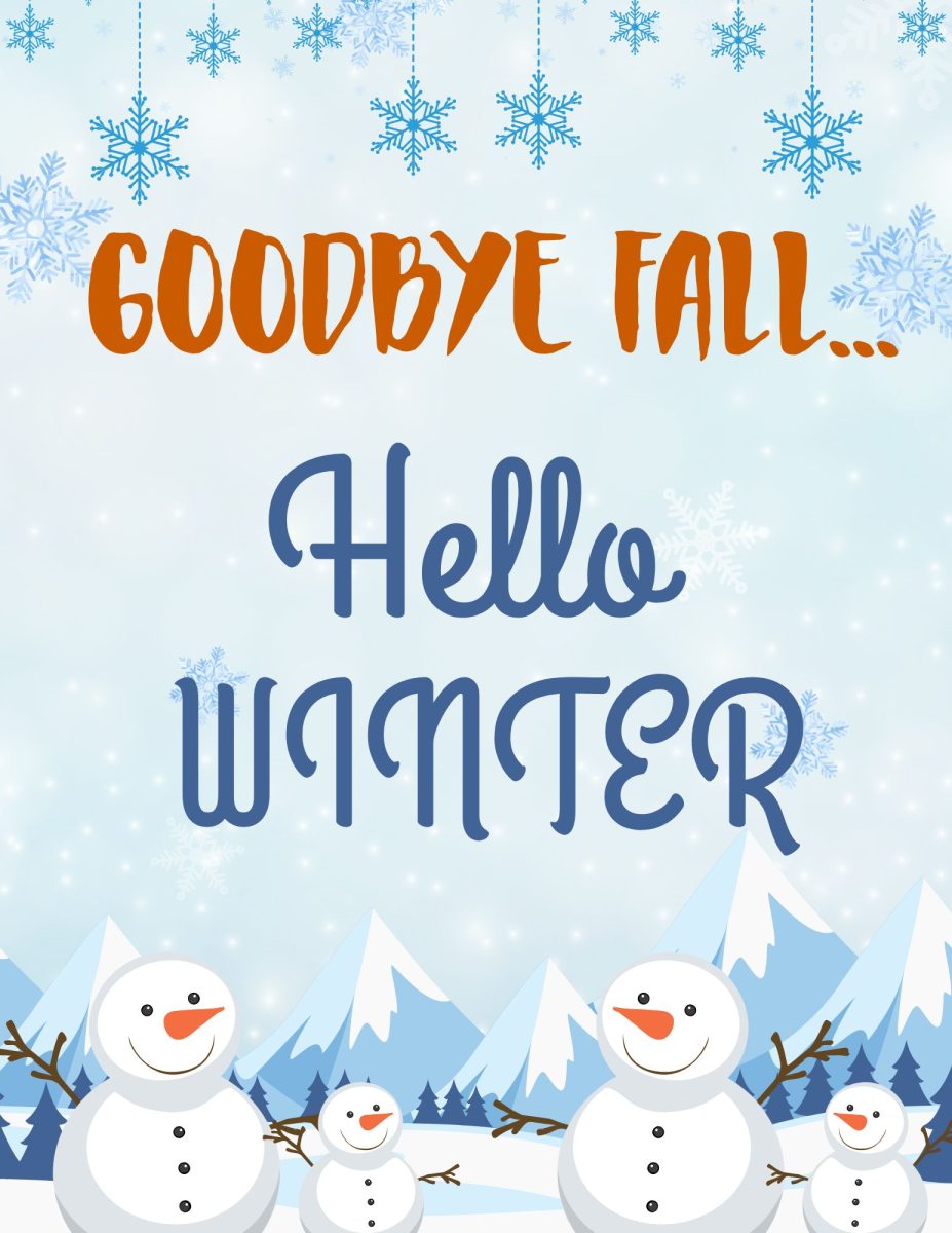This transition from fall to winter will be exciting for a handful of people and some will be ready for all winter festivities. Graphic by: Joaquin Romero