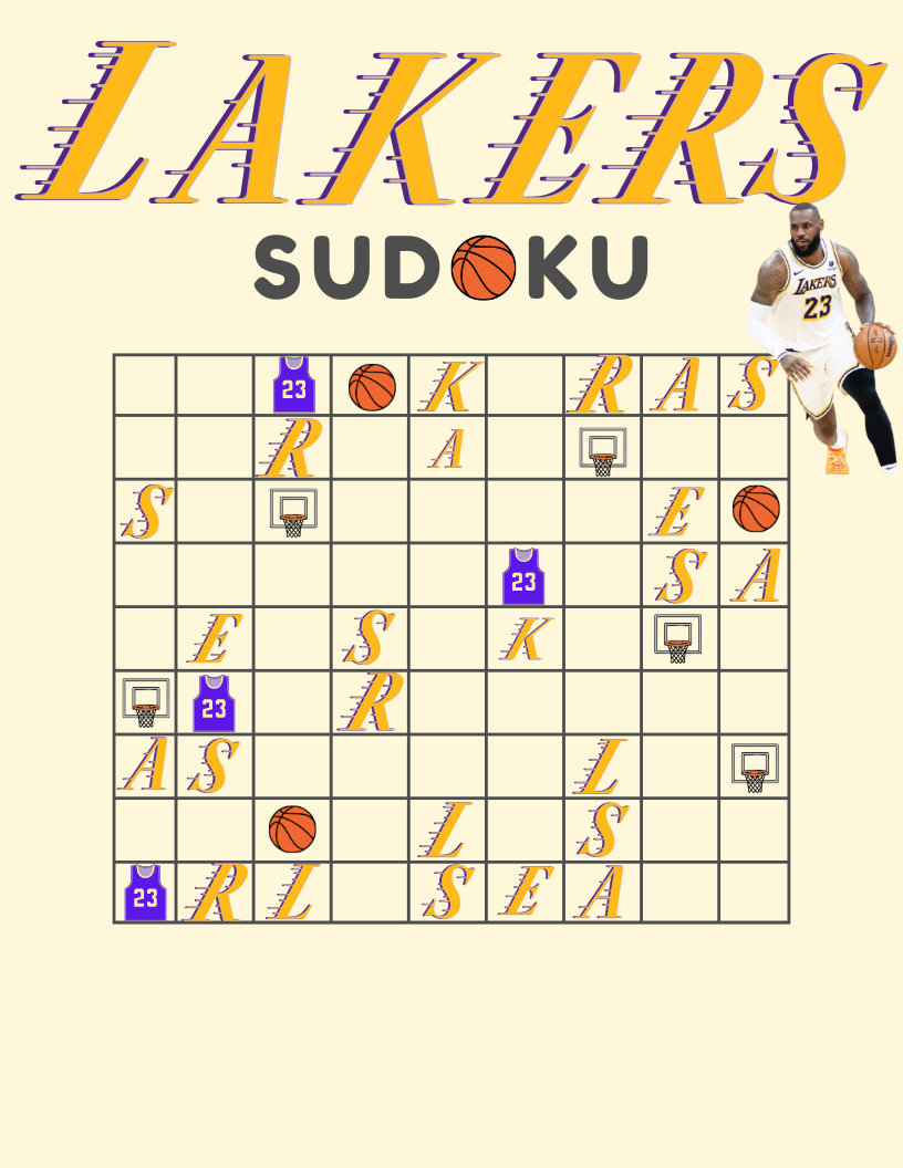 Lakers Sudoku